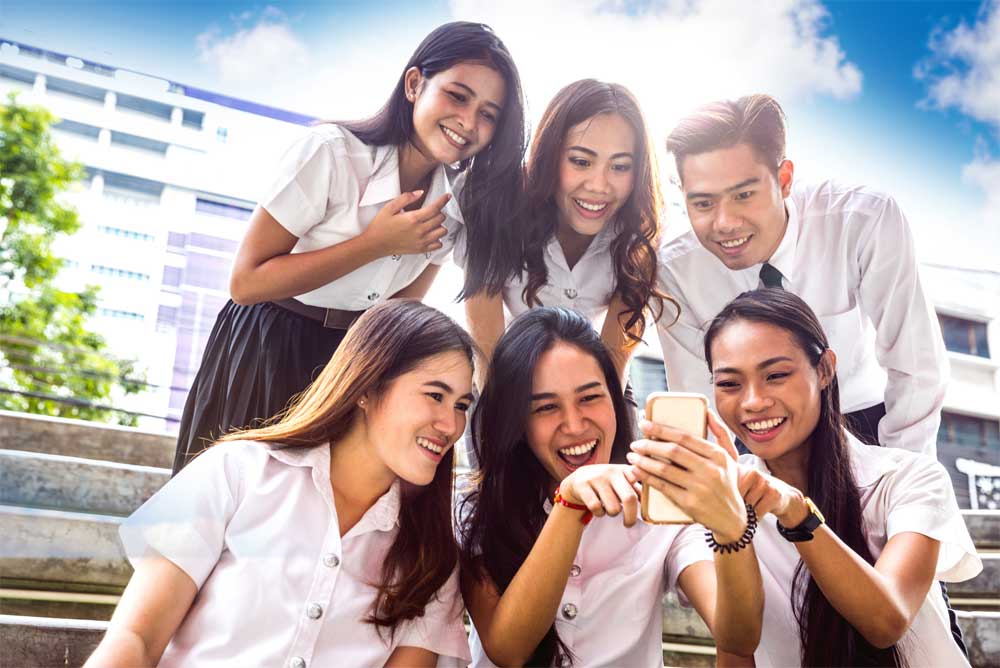 Students thailand