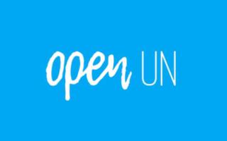 open UN logo